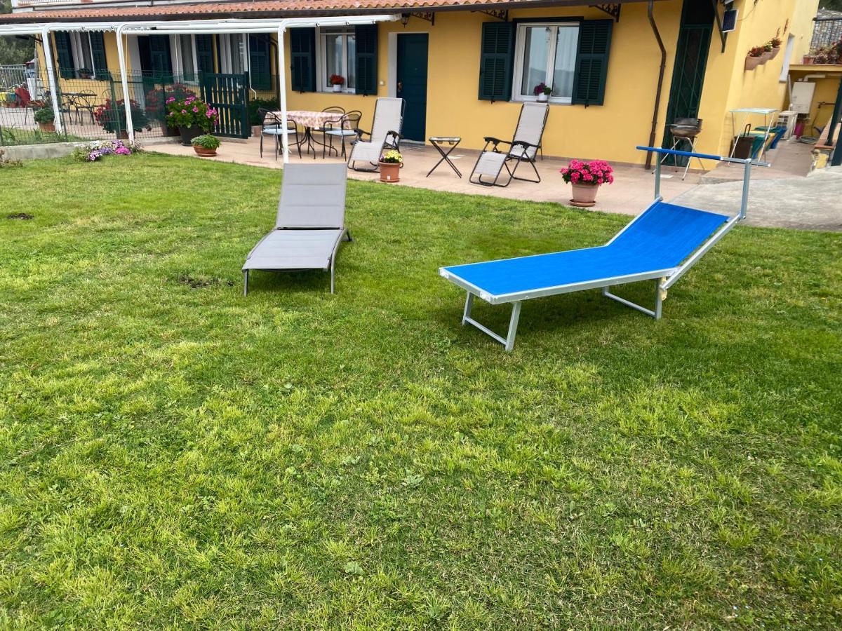 Casa Vista Mare - Superb Garden And Parking Included Villa Imperia Exteriör bild