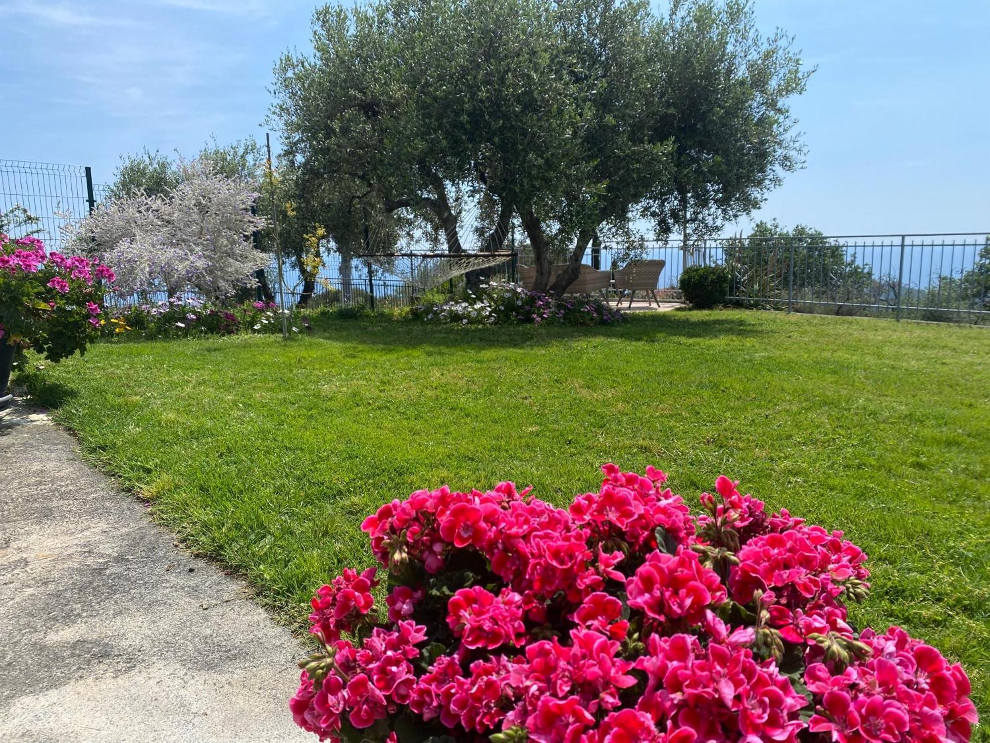 Casa Vista Mare - Superb Garden And Parking Included Villa Imperia Exteriör bild